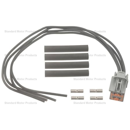 Standard Ignition BODY SWITCH AND RELAY OE Replacement 4 Female Blade Terminal Female Connector Gray S2497